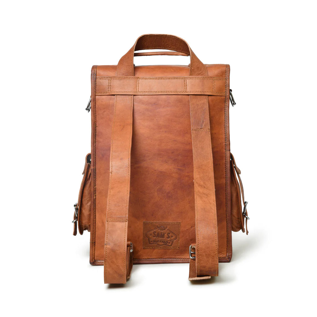Top Grain Leather Backpack