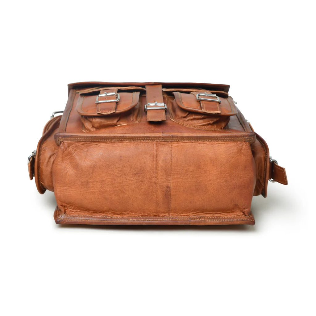 Top Grain Leather Backpack
