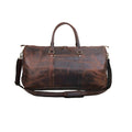 Buffalo Leather Duffel Bag - Myriad Seal